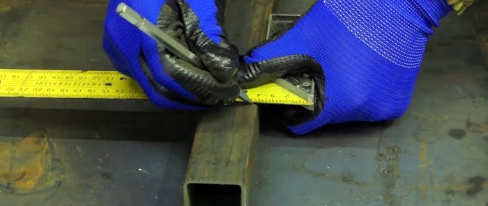 3 ways to weld a profile pipe at right angles