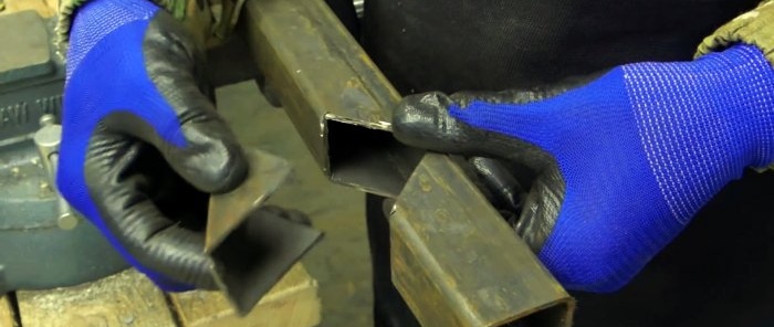 3 ways to weld a profile pipe at right angles