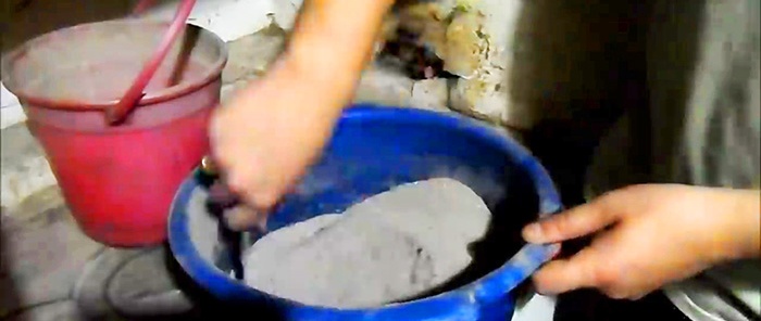 How to mix an ultra-reliable oven mortar that does not crack