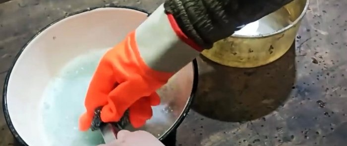 Now you can coat any steel with copper yourself