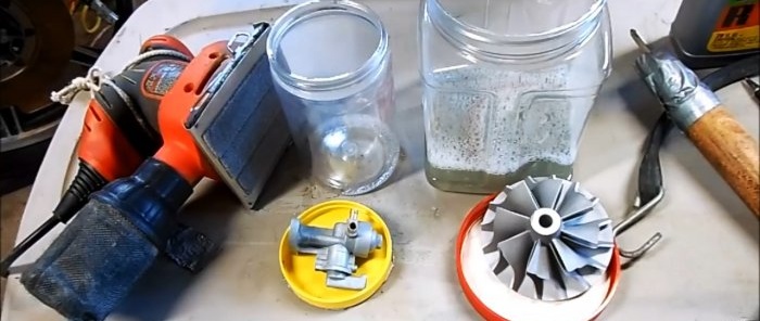 How to perfectly clean complex and small car parts with a grinder