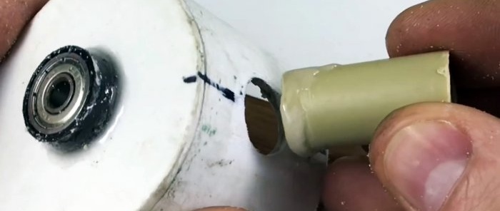 How to make a pump for a screwdriver