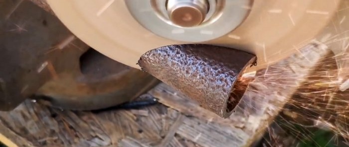 How to quickly weld a hose reel from old car parts