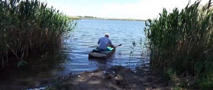 Как да направите проста сгъваема рибарска лодка