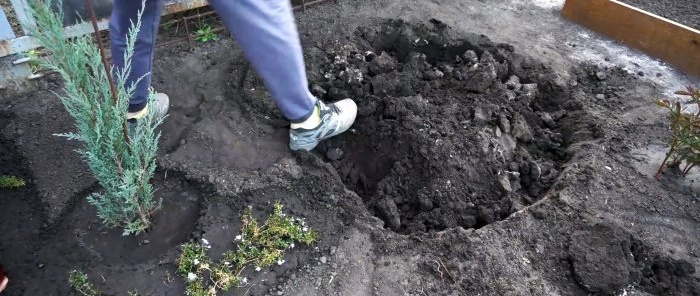 How to build a garden pond cheaply in a couple of days