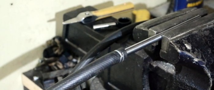 Making a clamp from a stabilizer bar