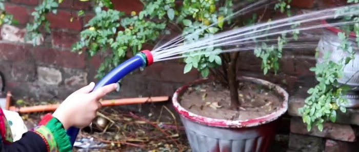 How to make a free garden hose sprinkler