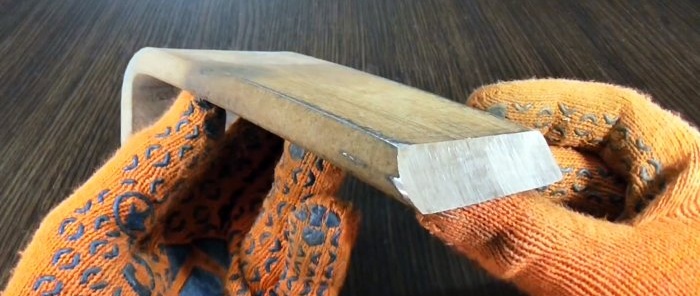 How to make a simple and effective Finnish cleaver from a spring