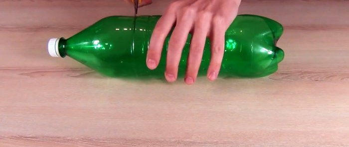 How to make a mosquito trap from a PET bottle