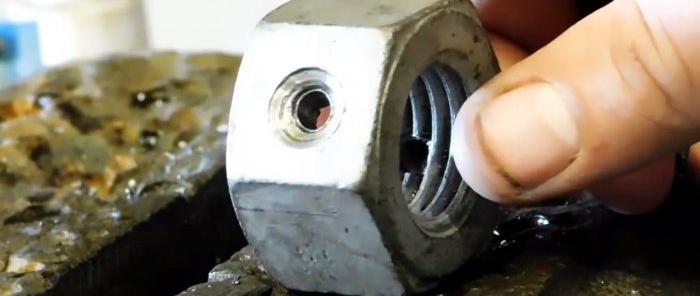 How to make a threaded riveter from an ordinary nut