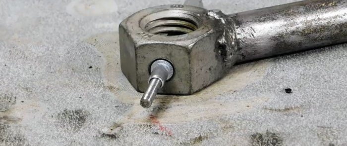 How to make a threaded riveter from an ordinary nut