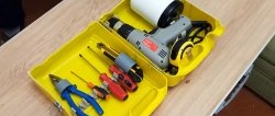 How to make a convenient tool case from a canister