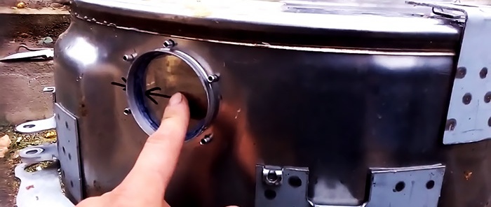 How to make a powerful juicer from a washing machine