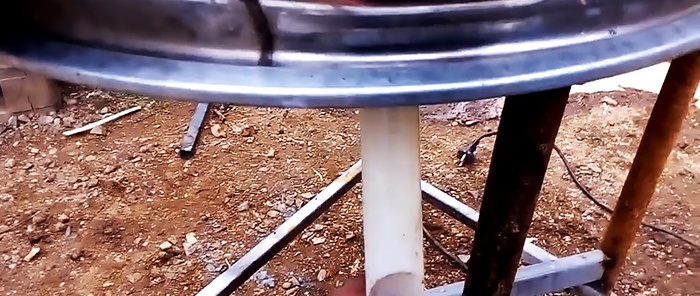 How to make a powerful juicer from a washing machine