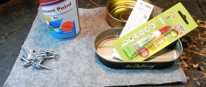 You won't throw away the tin can when you find out how useful it is when repairing your car.