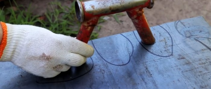 Paano gumawa ng isang cross-cutting machine mula sa isang lumang bisikleta at isang gilingan ng anggulo