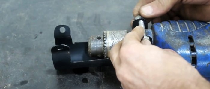 How to make a free concrete vibrator from a car shock absorber