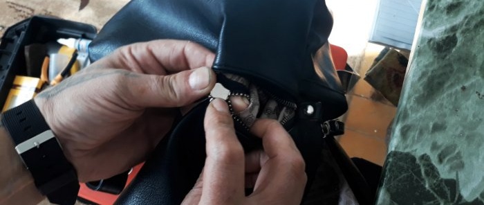 How to easily replace a broken zipper slider