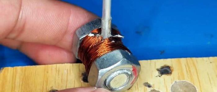 How to make a high-speed engine from a bolt and nut