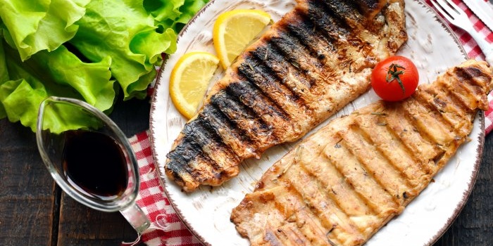 Grilled mackerel