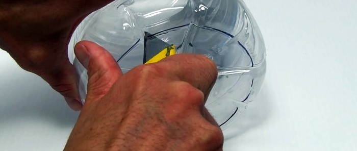 How to make a catchable fish trap from a PET bottle