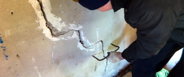 How to repair an expanding crack in a wall so it doesn't appear again