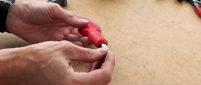 How to make a penny pipe cutter from PVC pipes and for PVC pipes