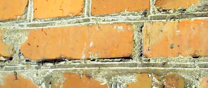 An old-fashioned way to make a hole without a hammer drill