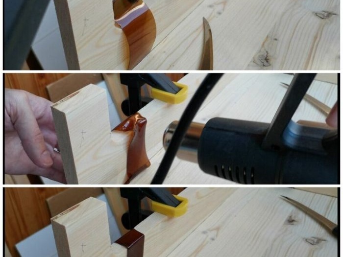 How to make a chair without nails and glue using plastic bottles