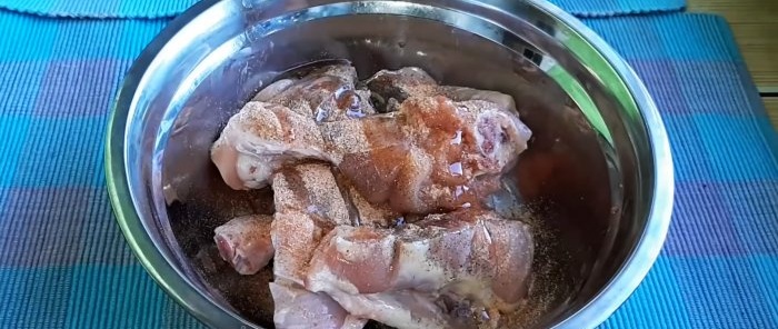 If you stew chicken, then this is the only way. Simple quick recipe Kabardian chicken