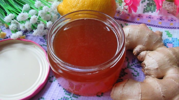 Delicious immune booster How to make ginger syrup at home