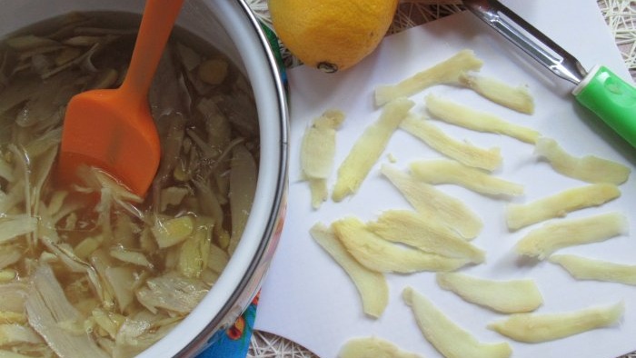 Delicious immune booster How to make ginger syrup at home