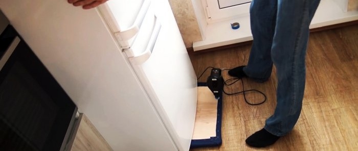 How to make a device that will help you move heavy furniture or equipment with one finger