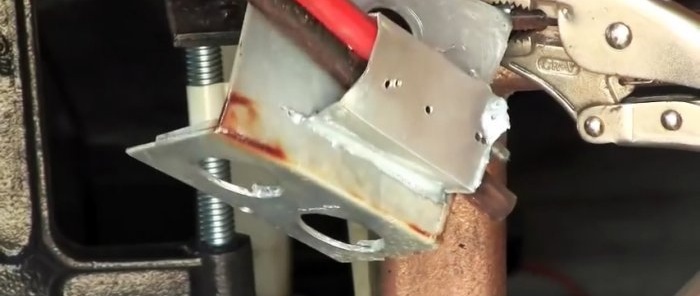 A reliable method for soldering aluminum copper steel without welding