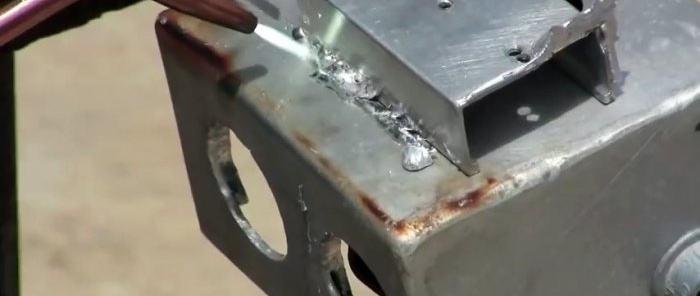 A reliable method for soldering aluminum copper steel without welding