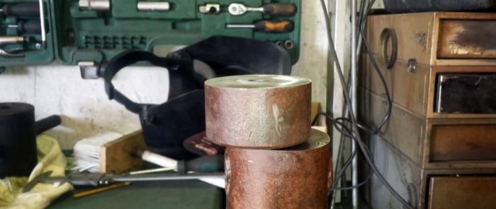 How to turn a double pulley without a lathe