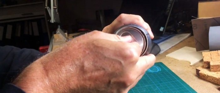 How to make large aluminum can stoppers from small wine cans