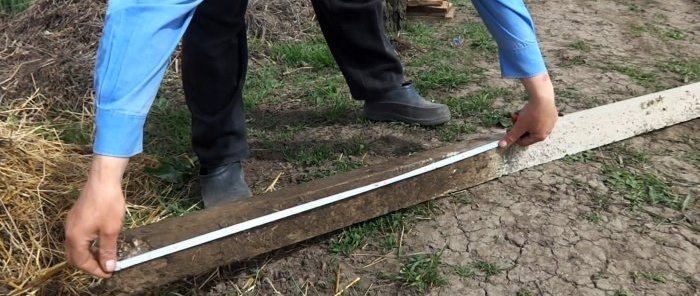 How to pull a concrete pillar out of the ground alone