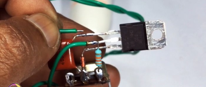 How to make a dimmer based on an energy-saving lamp