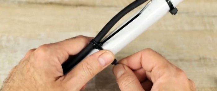 10 ideas on how to carefully lay and mark wires using a cable tie