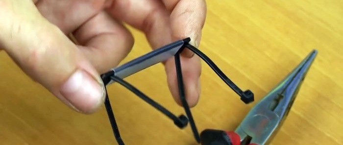 10 ideas on how to carefully lay and mark wires using a cable tie