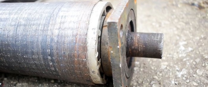 How to make a pipe bender from rotors from burnt-out electric motors