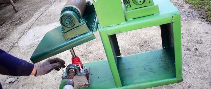 How to make a pipe bender from rotors from burnt-out electric motors