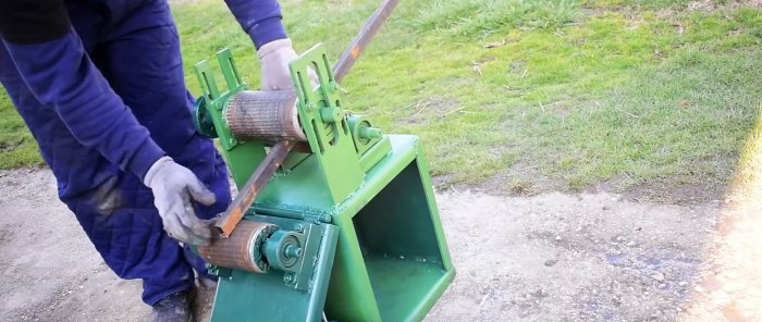 How to make a pipe bender from rotors from burnt-out electric motors