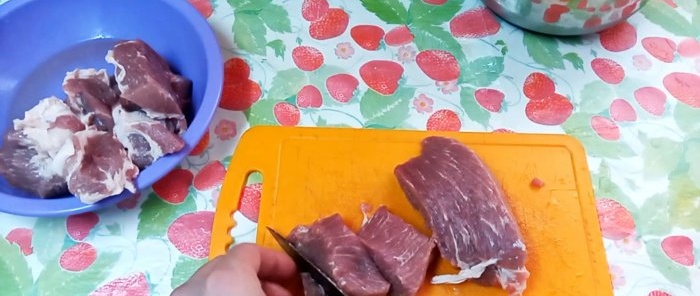 How to marinate shish kebab in brine according to a recipe from the USSR