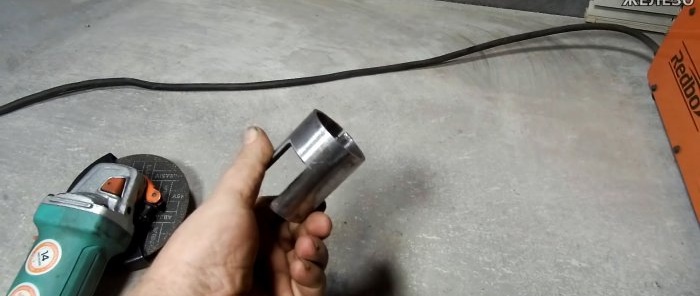 Do-it-yourself electric grinder file from a grinder