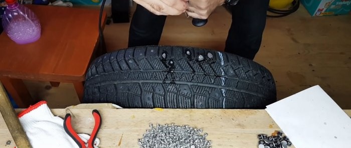 Do-it-yourself tire tucking at home