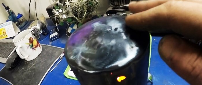 How to make a tent heater from an oil filter