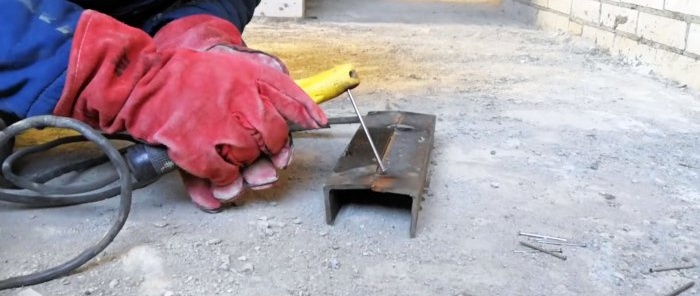 How to weld with a nail and when it might come in handy