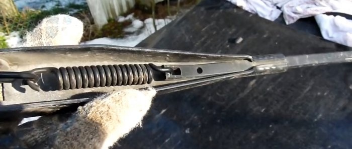 A simple way to improve the clamping of the wiper arm